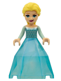 LEGO dp143 Elsa - Diamond Dress Container Bottom