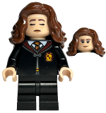 LEGO hp415 Hermione Granger - Black Gryffindor Robe and Medium Legs, Sleeping / Awake